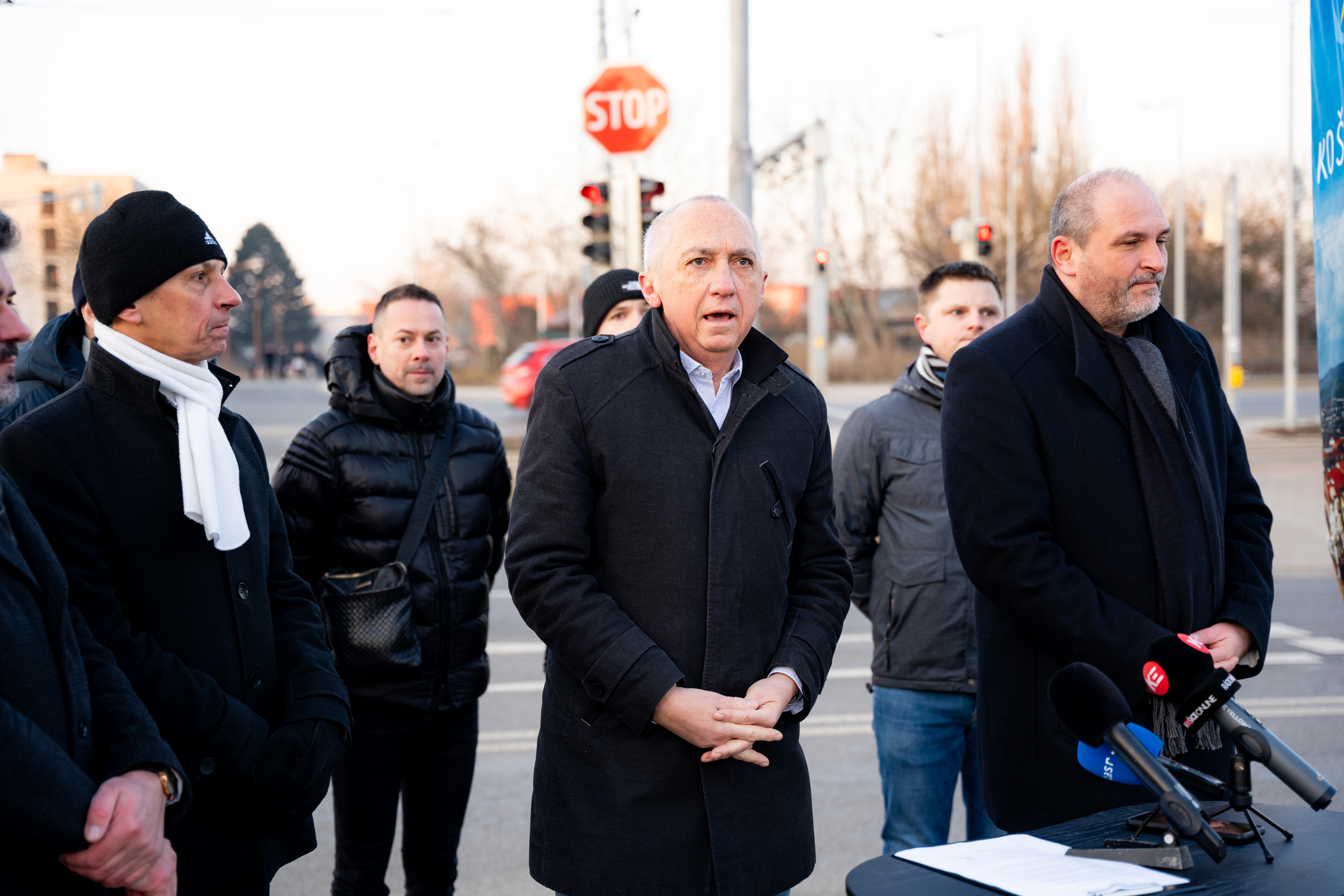 Tlacovy brifing - svetelnej signalizacie na Slaneckej ceste-6